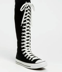 knee high converse tennis shoes